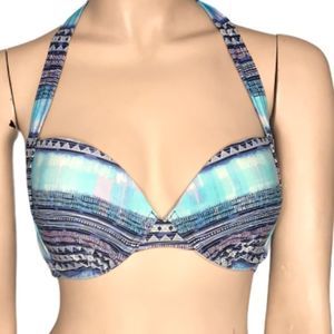 Captiva By Christina Halter Push Up Bikini Top